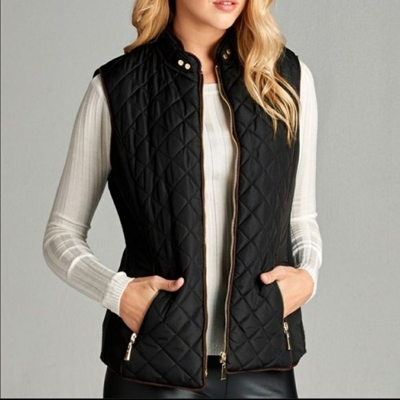 Active USA Jackets & Blazers - B2G1F: Gorgeous Shearling Lined Quilted Vest